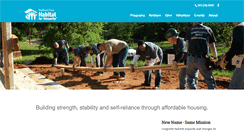 Desktop Screenshot of longviewhabitat.org